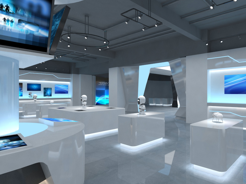 数字展馆设计，机械动画制作_全景效果在线展示，vr虚拟现实，数字展厅交互