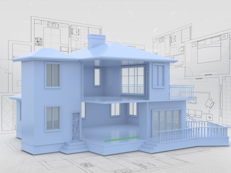 工业产品三维动画，工业动画制作，建筑水管施工动画_产品工业三维动画演示_室内管道全流程施工动画