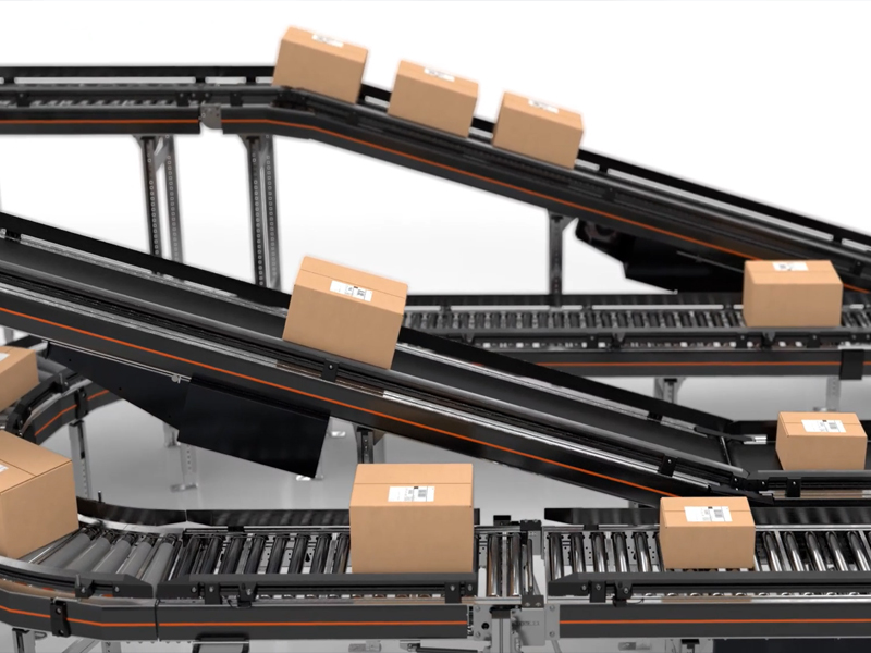 工业三维动画,工业仿真动画物流动画，输送线工业动画，智能物流三维动画