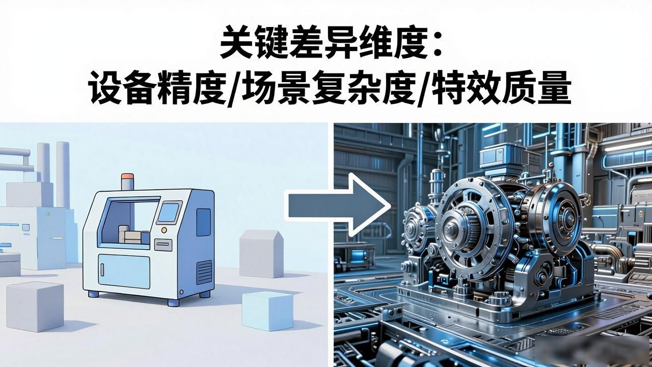 工业动画报价几千和几万到底差在哪？