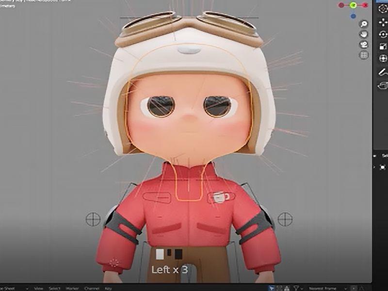 影视动漫 3D 角色 IP 建模｜卡通形象定制｜三维场景制作服务